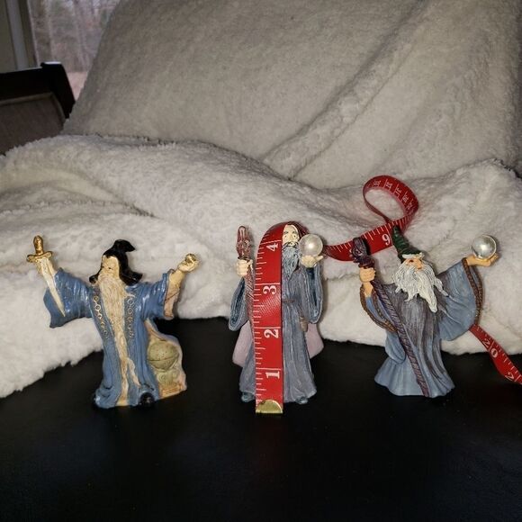 Wizard (3) Figurines - Picture 6 of 6